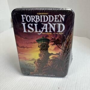 Forbidden Island Game Gamewright New in Packaging Damaged Tin